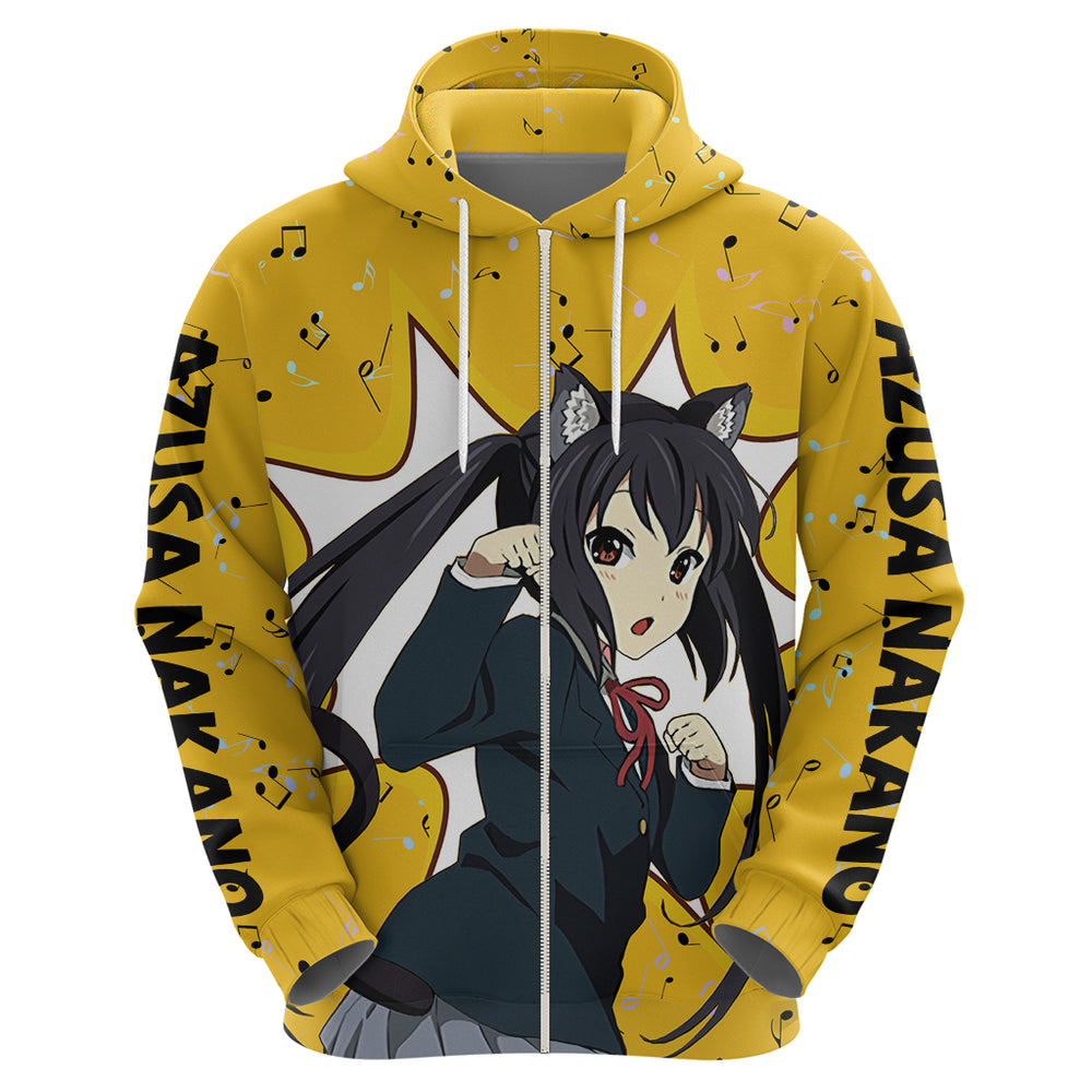 K-On - Azusa Nakano Anime Hoodie K-On - Azusa Nakano Anime Hoodie