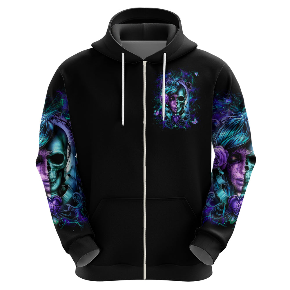 Lady Skull Hoodie Don't Try To Figure Me Out I'm A Special Kind Of Twisted DT01 Lady Skull Hoodie Don't Try To Figure Me Out I'm A Special Kind Of Twisted DT01