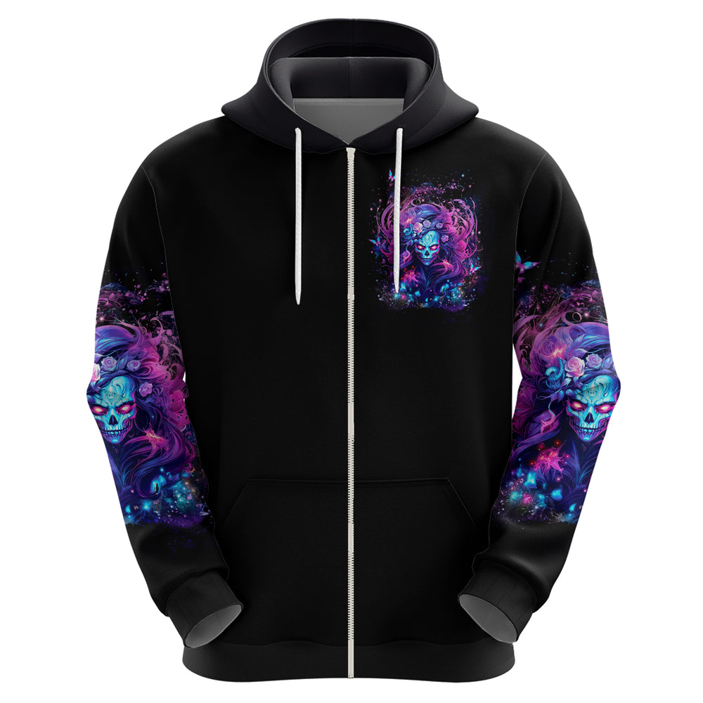 Lady Skull Hoodie I'm Not Anti Social I'm Just Not User Friendly DT01 Lady Skull Hoodie I'm Not Anti Social I'm Just Not User Friendly DT01