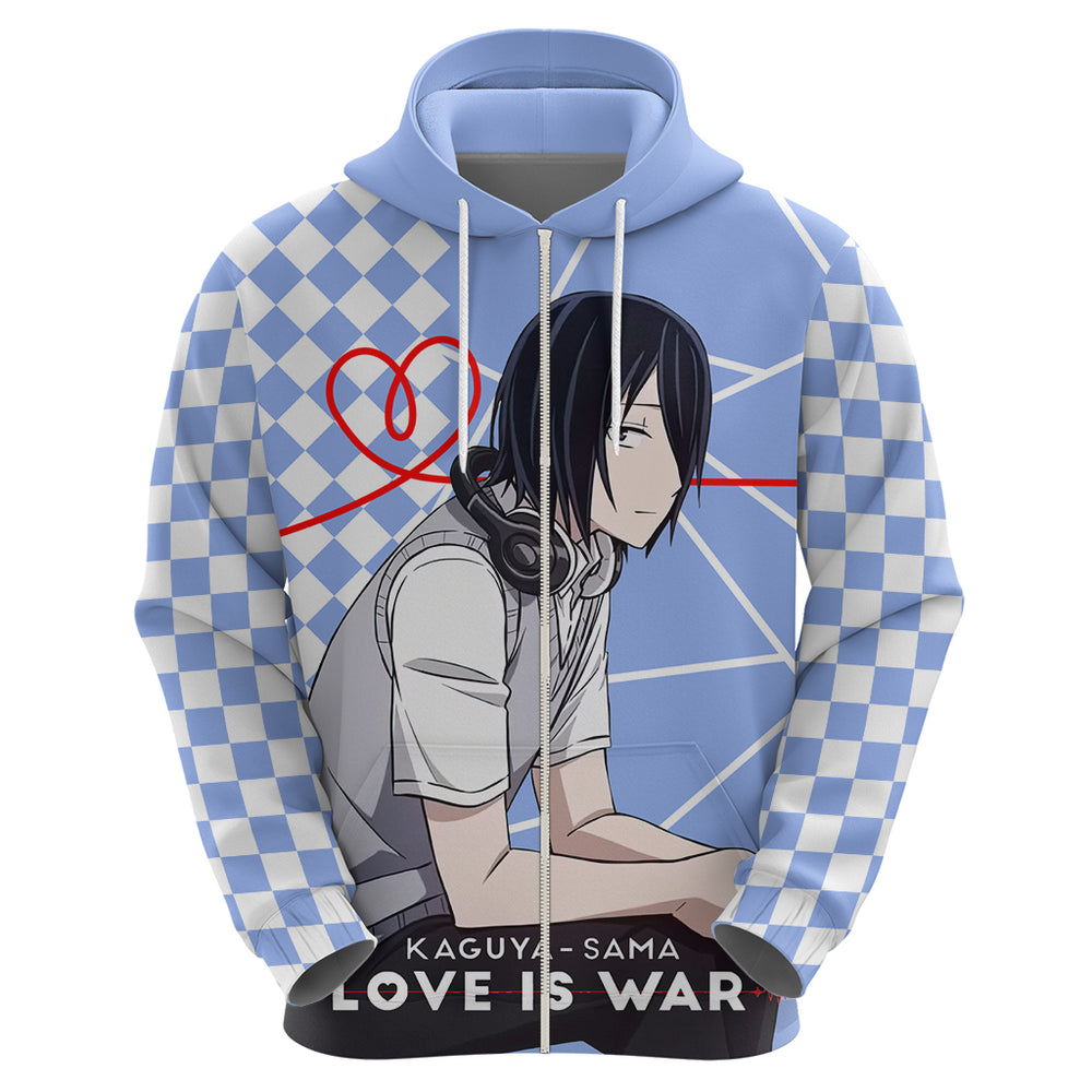 Love Is War Yuu Ishigami - Kaguya-sama Hoodie Love Is War Yuu Ishigami - Kaguya-sama Hoodie