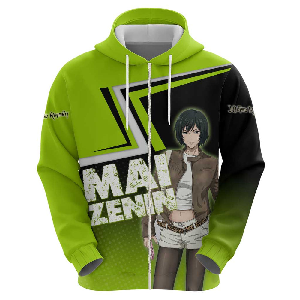 Mai Zenin Hoodie Edgy Urban Anime Style Mai Zenin Hoodie Edgy Urban Anime Style