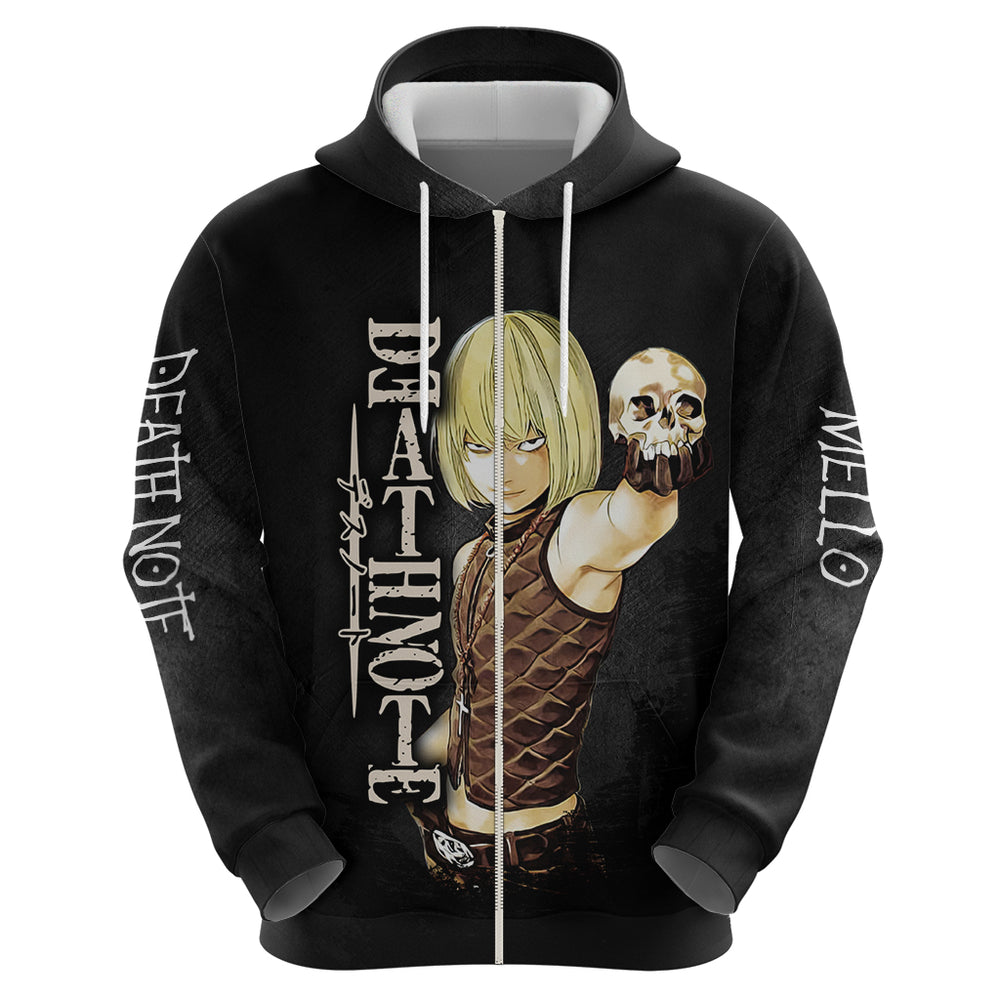 Mello - Death Note Hoodie Anime Style Mello - Death Note Hoodie Anime Style