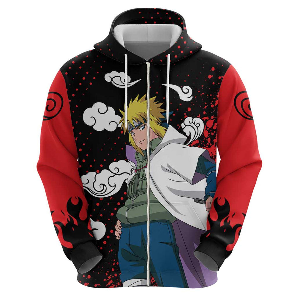 Minato Namikaze - Naruto Hoodie Anime Style Minato Namikaze - Naruto Hoodie Anime Style