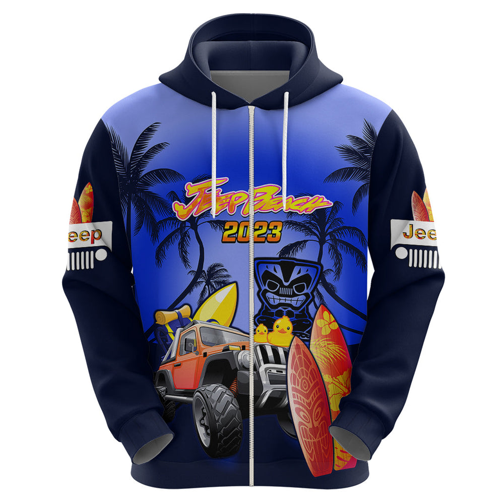 Navy Blue Jeep Beach 2023 Hoodie Happy 20th Anniversary Navy Blue Jeep Beach 2023 Hoodie Happy 20th Anniversary
