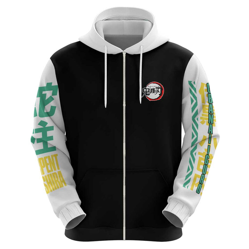 Obanai Iguro V2 Demon Slayer Hoodie Anime Style Obanai Iguro V2 Demon Slayer Hoodie Anime Style