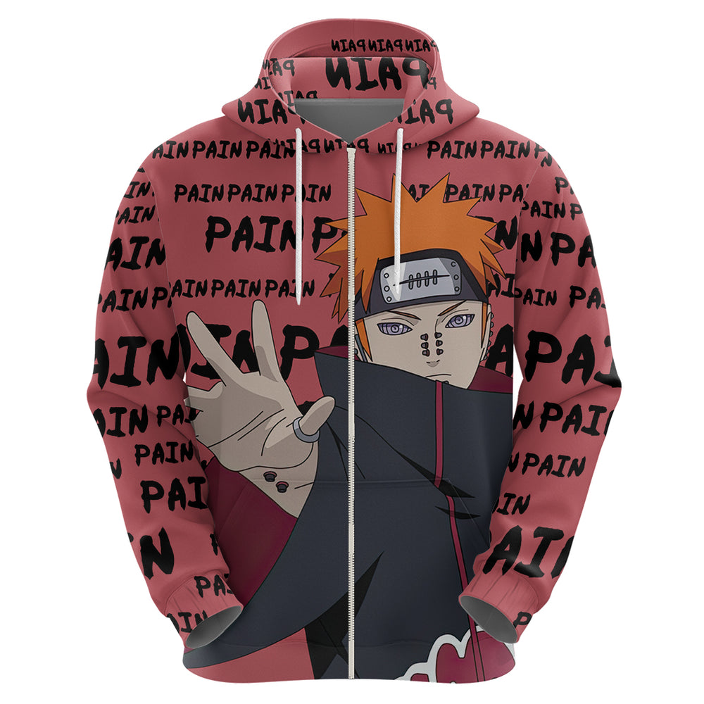Pain - Style Manga Hoodie Pain - Style Manga Hoodie