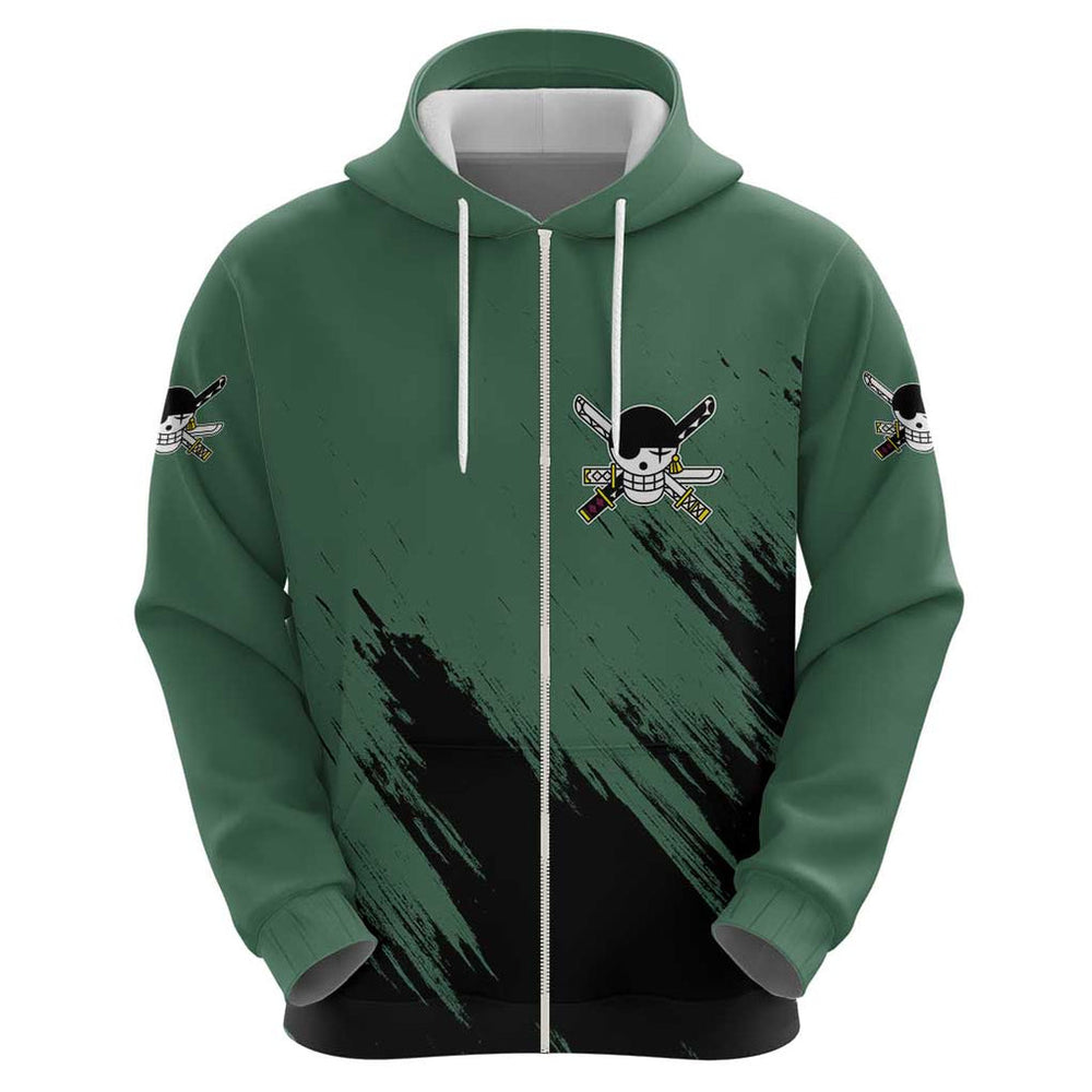 Roronoa Zoro Mix Manga - One Piece Hoodie Anime Style Roronoa Zoro Mix Manga - One Piece Hoodie Anime Style