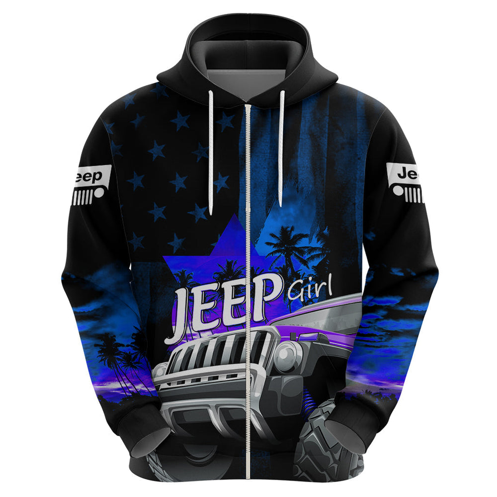 Blue Jeep Hoodie You Can Go Fast But I Can Go Anywhere Blue Jeep Hoodie You Can Go Fast But I Can Go Anywhere