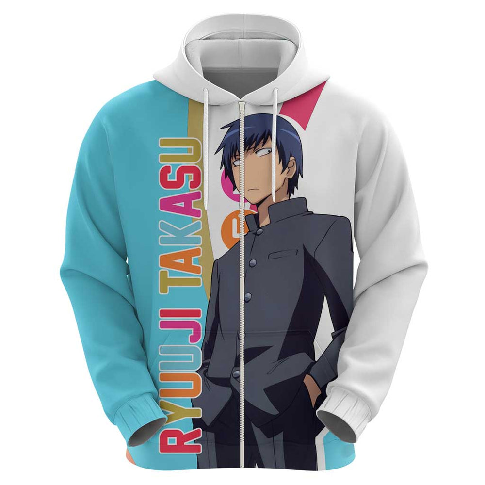 Ryuuji Takasu - Toradora Hoodie Anime Style Ryuuji Takasu - Toradora Hoodie Anime Style
