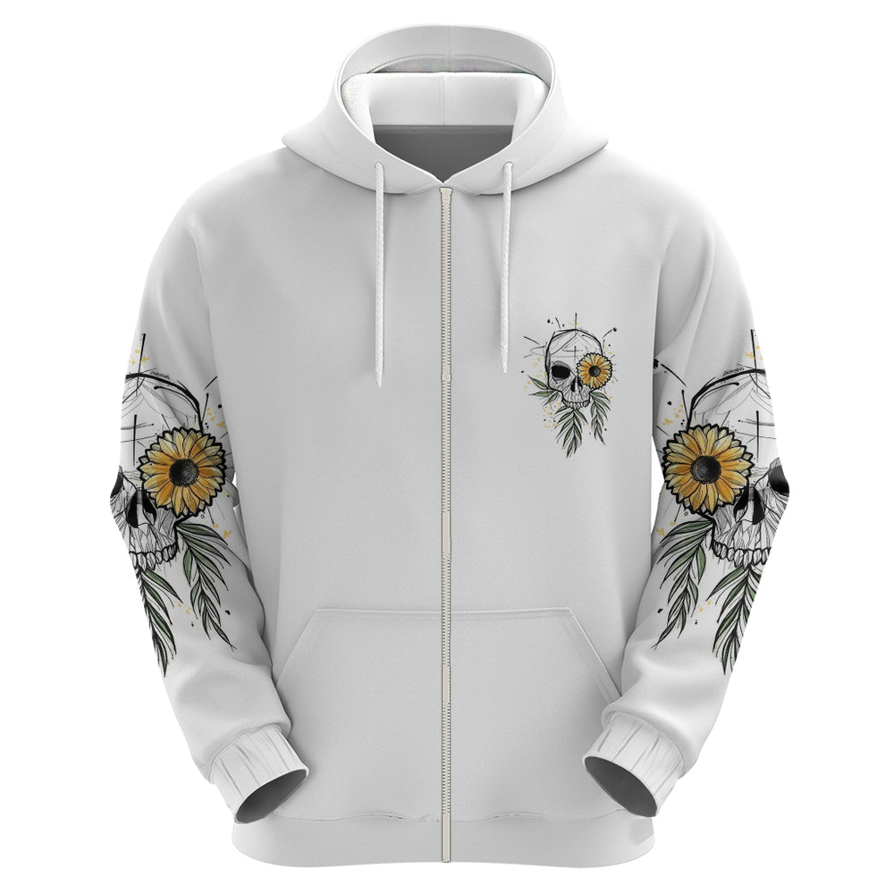 She Is Sunshine Skull Sunflower Hoodie She Is Sunshine Skull Sunflower Hoodie