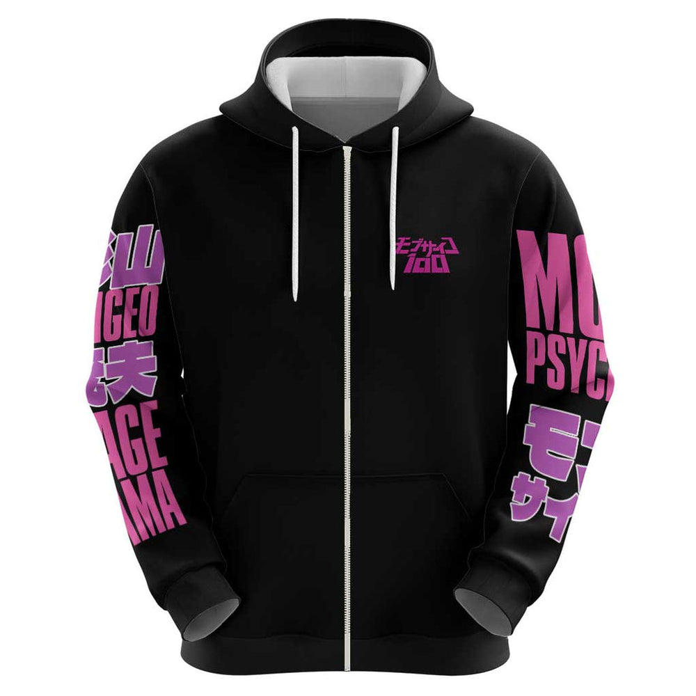 Shigeo Kageyama V3 Mob Psycho 100 Hoodie Anime Style Shigeo Kageyama V3 Mob Psycho 100 Hoodie Anime Style