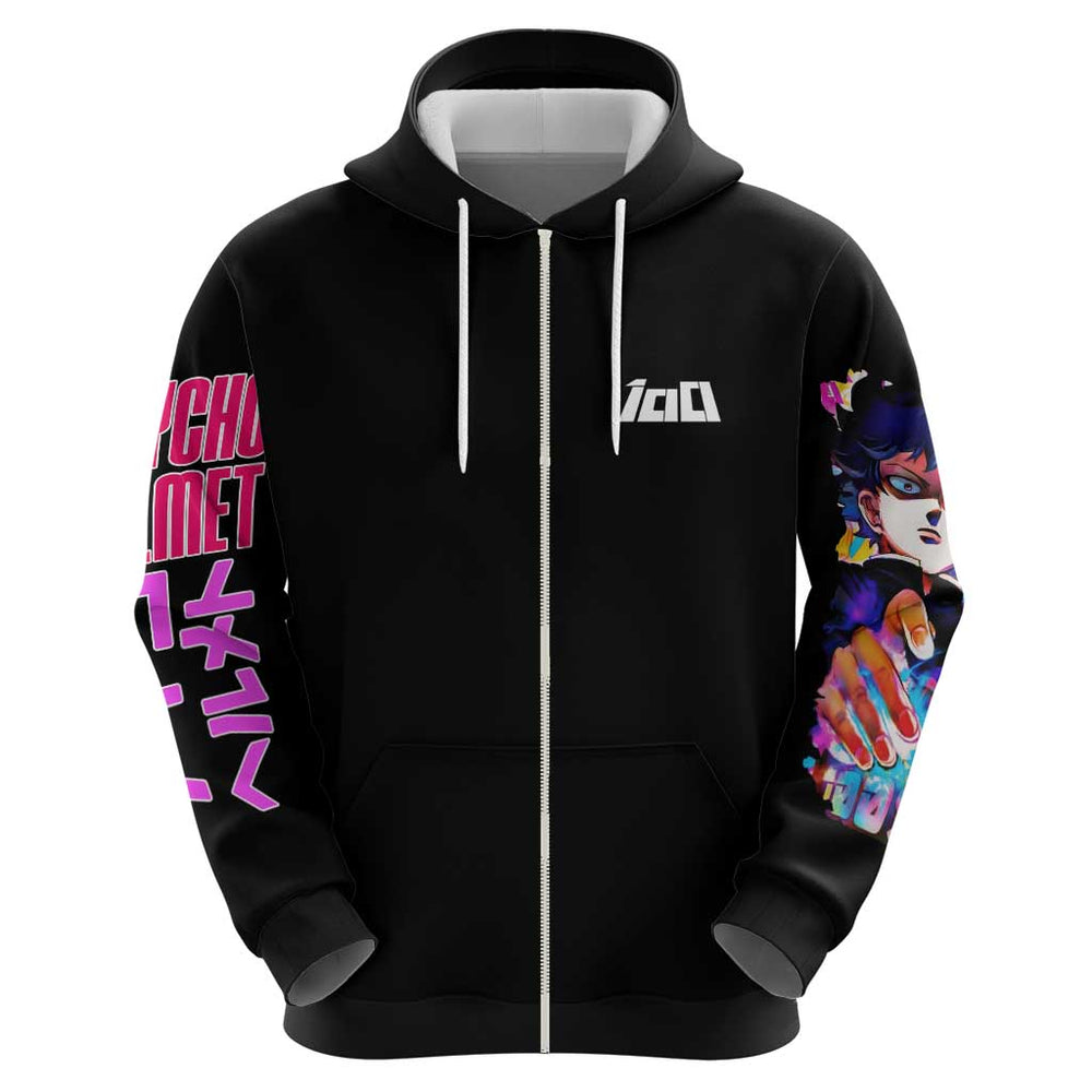 Shigeo Kageyama V4 Mob Psycho 100 Hoodie Japan Anime Style Shigeo Kageyama V4 Mob Psycho 100 Hoodie Japan Anime Style