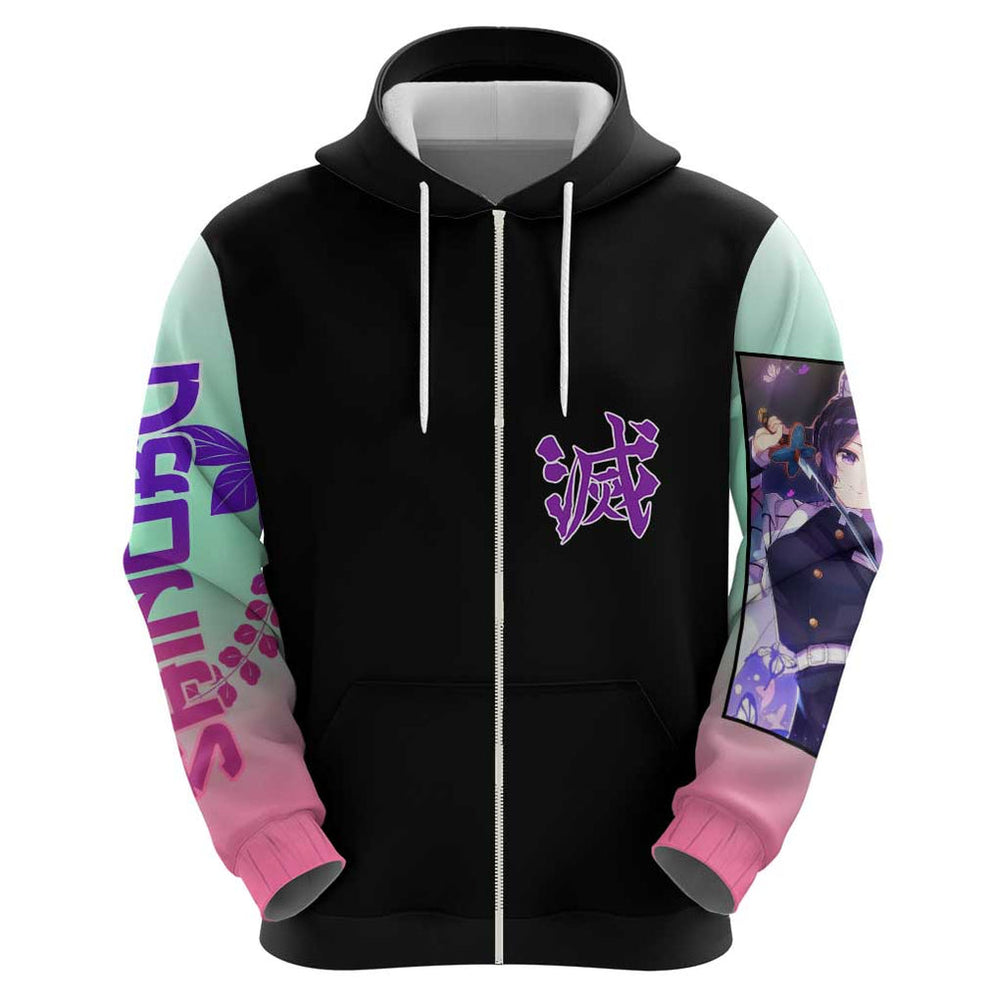 Shinobu Kocho Kimesu No Yaiba Hoodie Japan Anime Style Shinobu Kocho Kimesu No Yaiba Hoodie Japan Anime Style