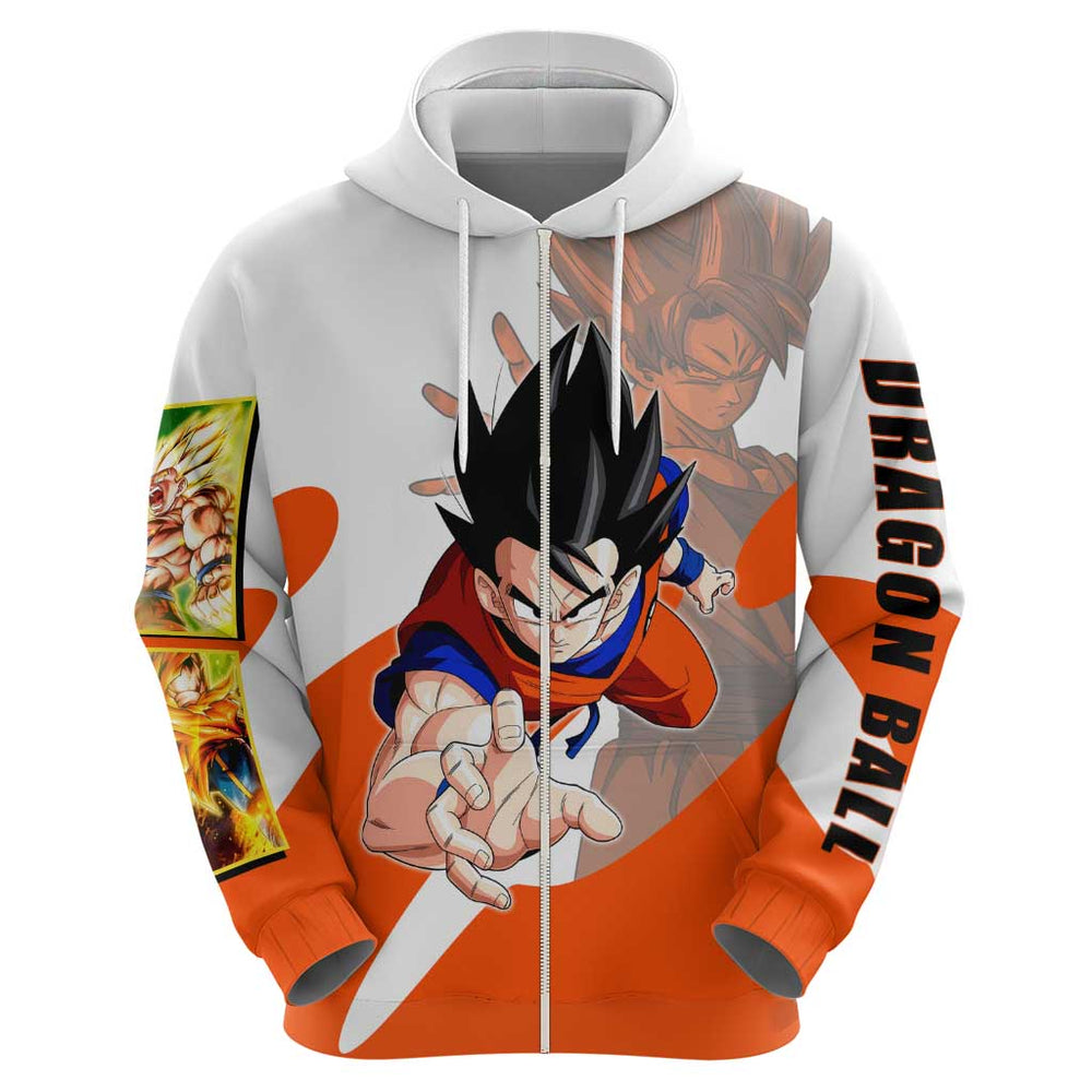 Son Goku Kamehameha Legend Hoodie Iconic Anime Battle Style Son Goku Kamehameha Legend Hoodie Iconic Anime Battle Style