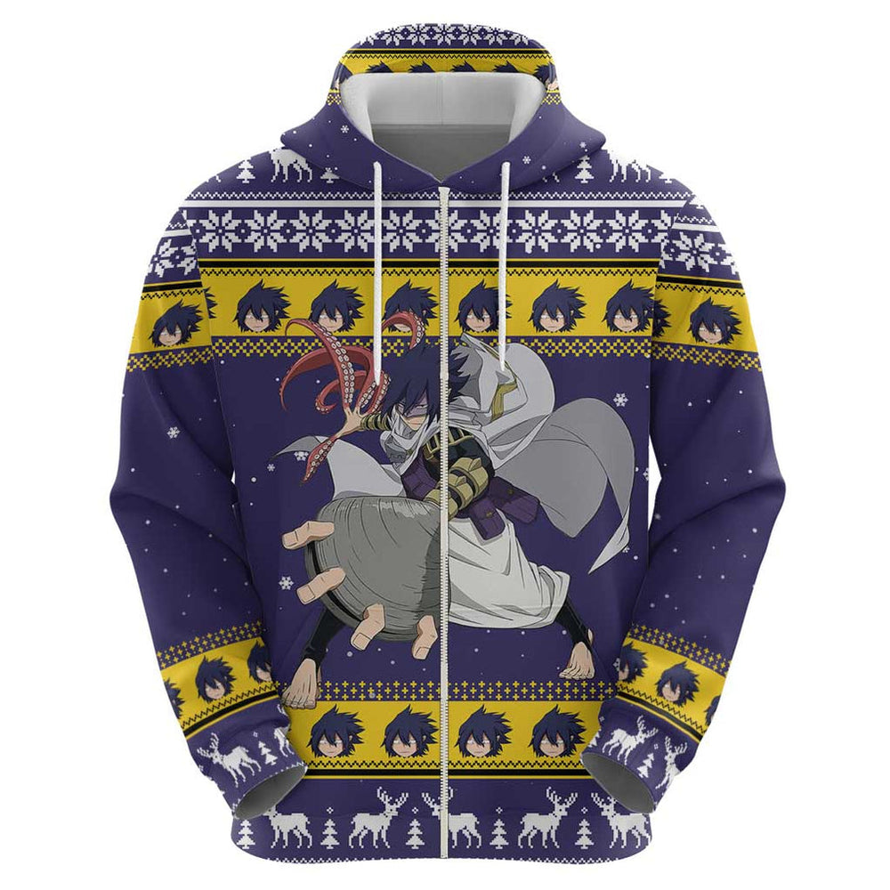 Suneater - My Hero Academia Hoodie Anime Mix Christmas Style Suneater - My Hero Academia Hoodie Anime Mix Christmas Style