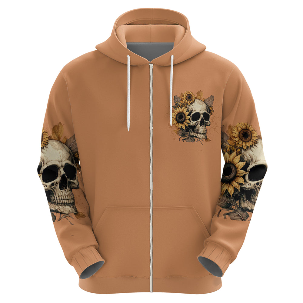 Sunflower Skull Hoodie She Is Sunshine Mixed With A Little Hurricance DT01 Sunflower Skull Hoodie She Is Sunshine Mixed With A Little Hurricance DT01