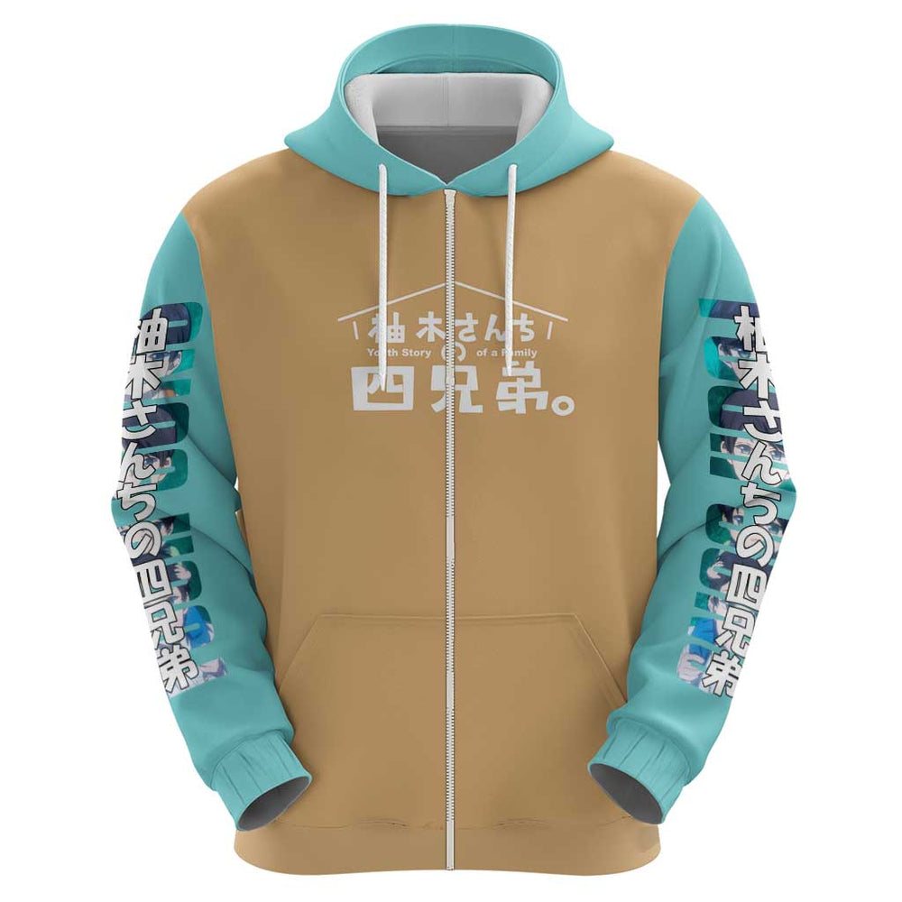 The Yuzuki Familys Four Sons Hoodie Japan Anime Style The Yuzuki Familys Four Sons Hoodie Japan Anime Style
