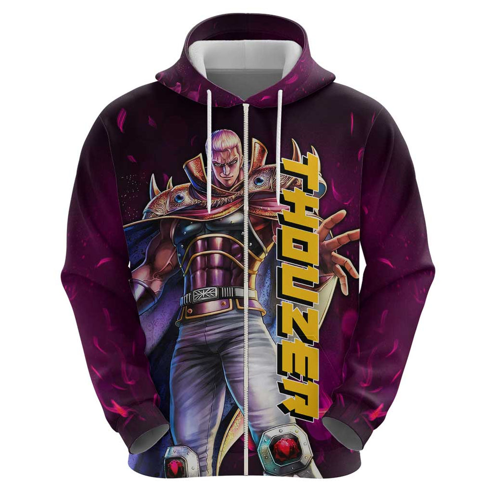 Thouzer - Fist Of The North Star Hoodie Anime Style Thouzer - Fist Of The North Star Hoodie Anime Style