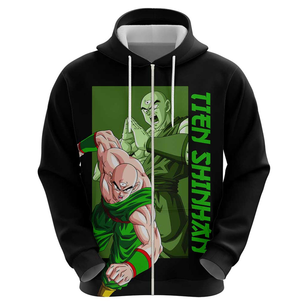 Tien Shinhan - Dragon Ball Z Hoodie Anime Style Tien Shinhan - Dragon Ball Z Hoodie Anime Style