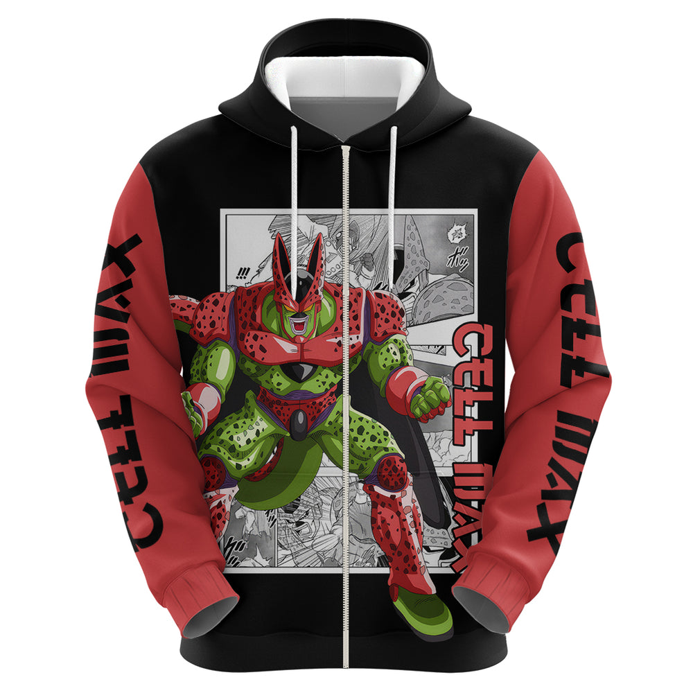Cell Max Hoodie Dragon Ball Mix Anime Manga Cell Max Hoodie Dragon Ball Mix Anime Manga