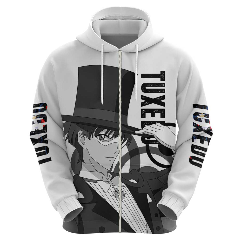 Tuxedo - Sasilor Moon Hoodie Anime Style Tuxedo - Sasilor Moon Hoodie Anime Style