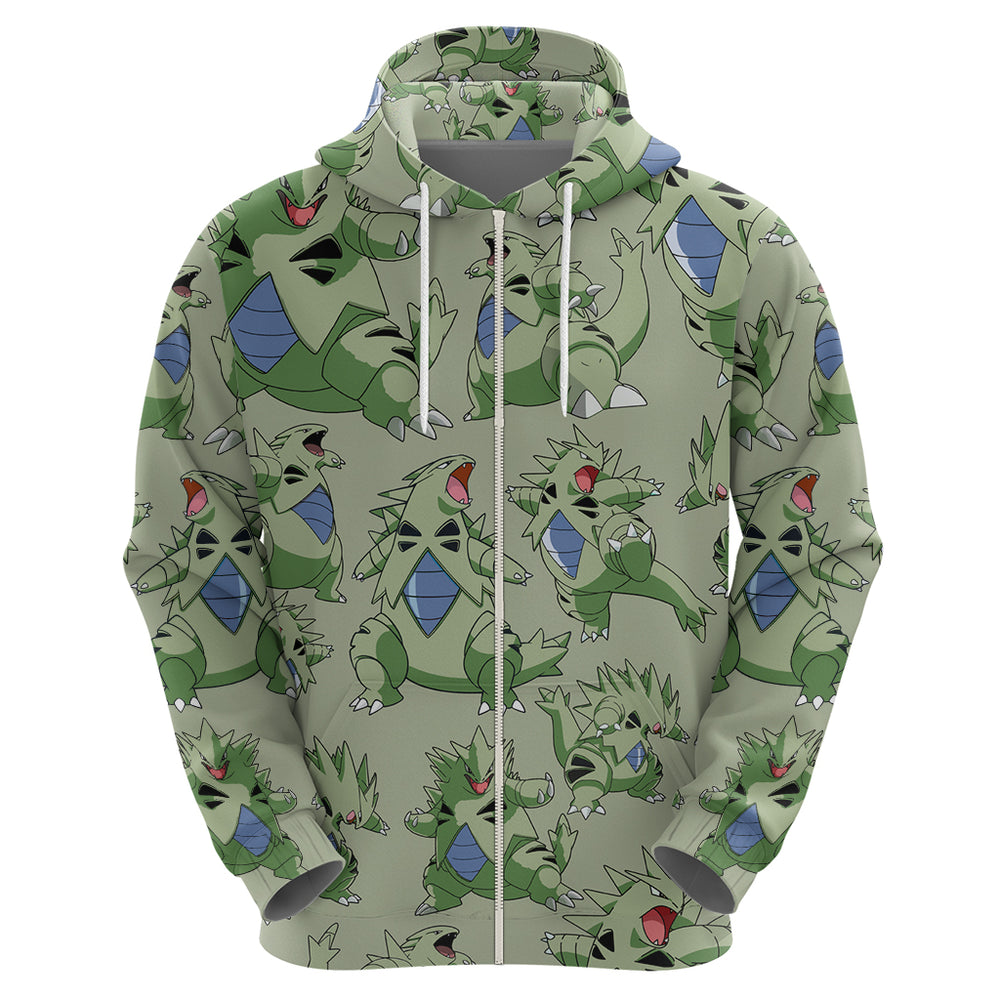 Tyranitar Pattern Style Hoodie Tyranitar Pattern Style Hoodie