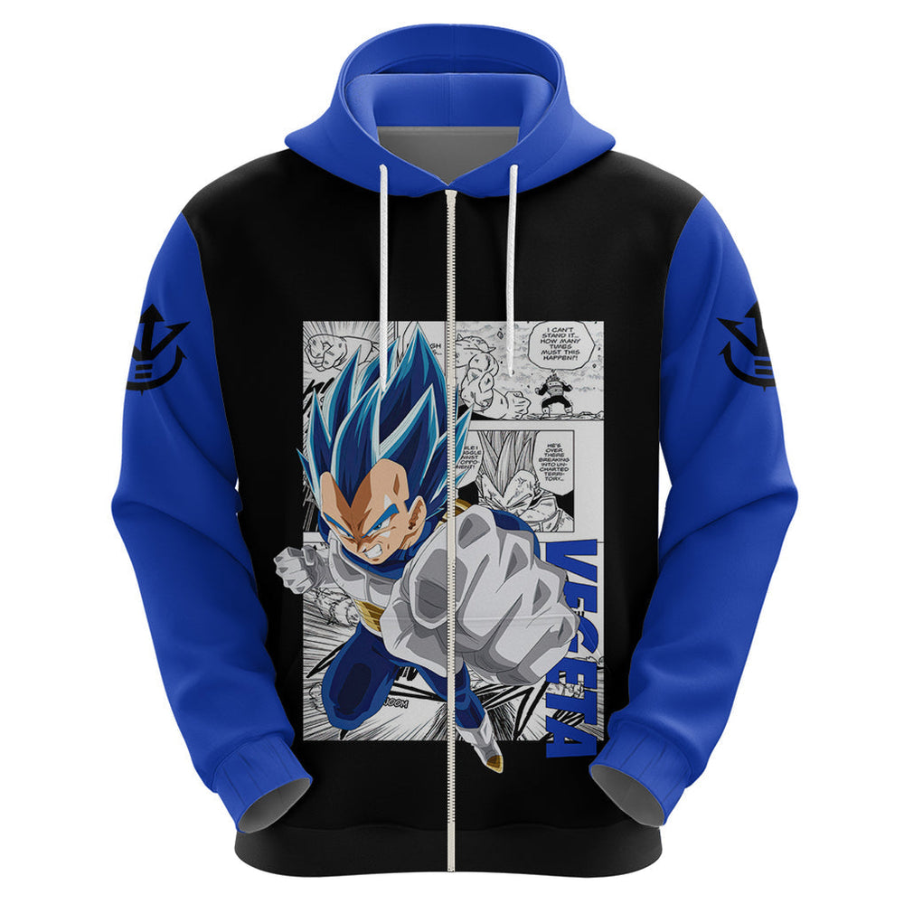 Vegeta Blue - Anime Manga Hoodie Vegeta Blue - Anime Manga Hoodie