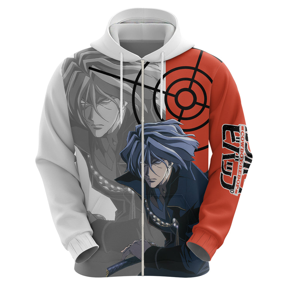 Vicious Cowboy Bebop Hoodie Anime Style Vicious Cowboy Bebop Hoodie Anime Style