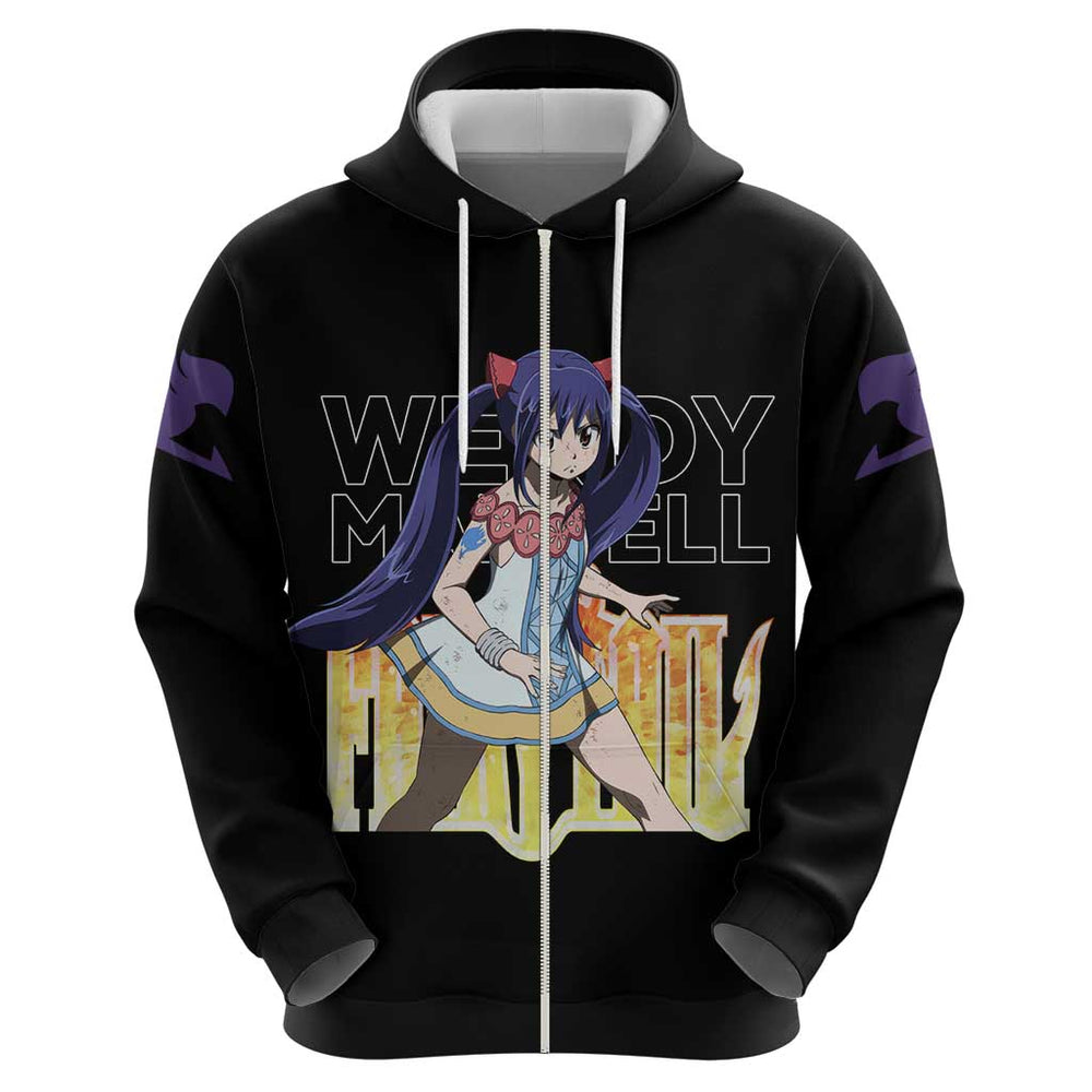 Wendy Marvell - Fairy Tail Hoodie Anime Style Wendy Marvell - Fairy Tail Hoodie Anime Style
