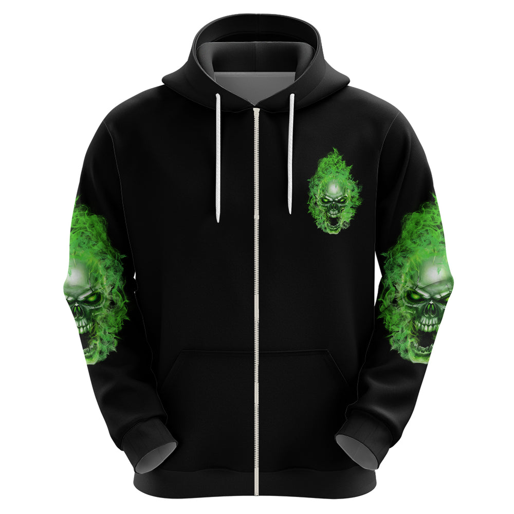 When I Was Born Skull Hoodie When I Was Born Skull Hoodie