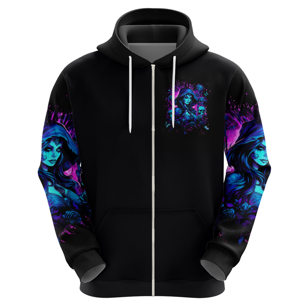 Witch Skull Hoodie Assuming Was Like Most Girls Was Your First Mistake DT01 Witch Skull Hoodie Assuming Was Like Most Girls Was Your First Mistake DT01