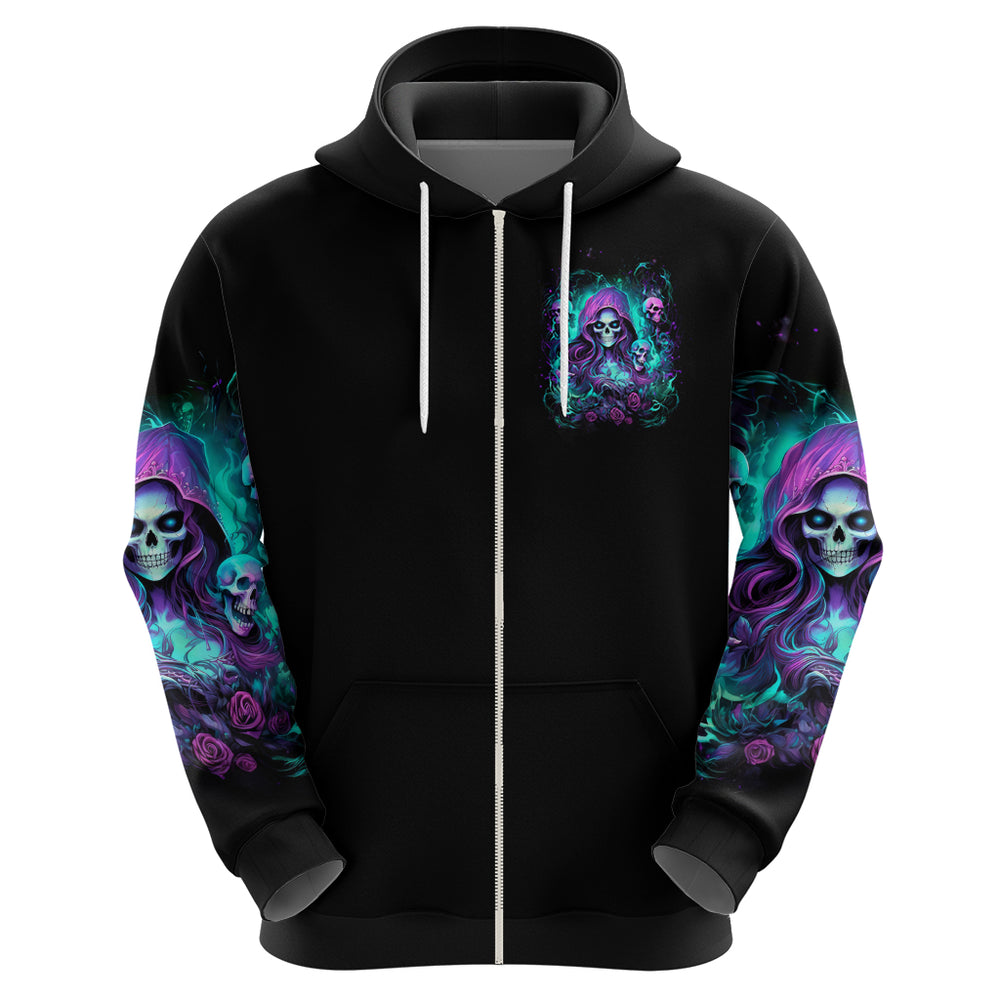 Witch Skull Hoodie If I'm Too Quiet And Smiling You Might Want To Run DT01 Witch Skull Hoodie If I'm Too Quiet And Smiling You Might Want To Run DT01