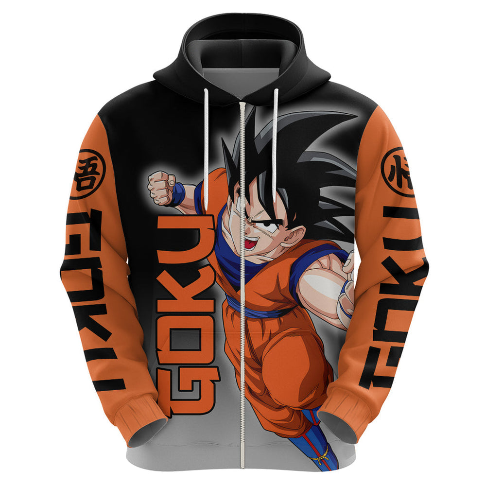 Z Goku Anime Dragon Ball Hoodie Z Goku Anime Dragon Ball Hoodie