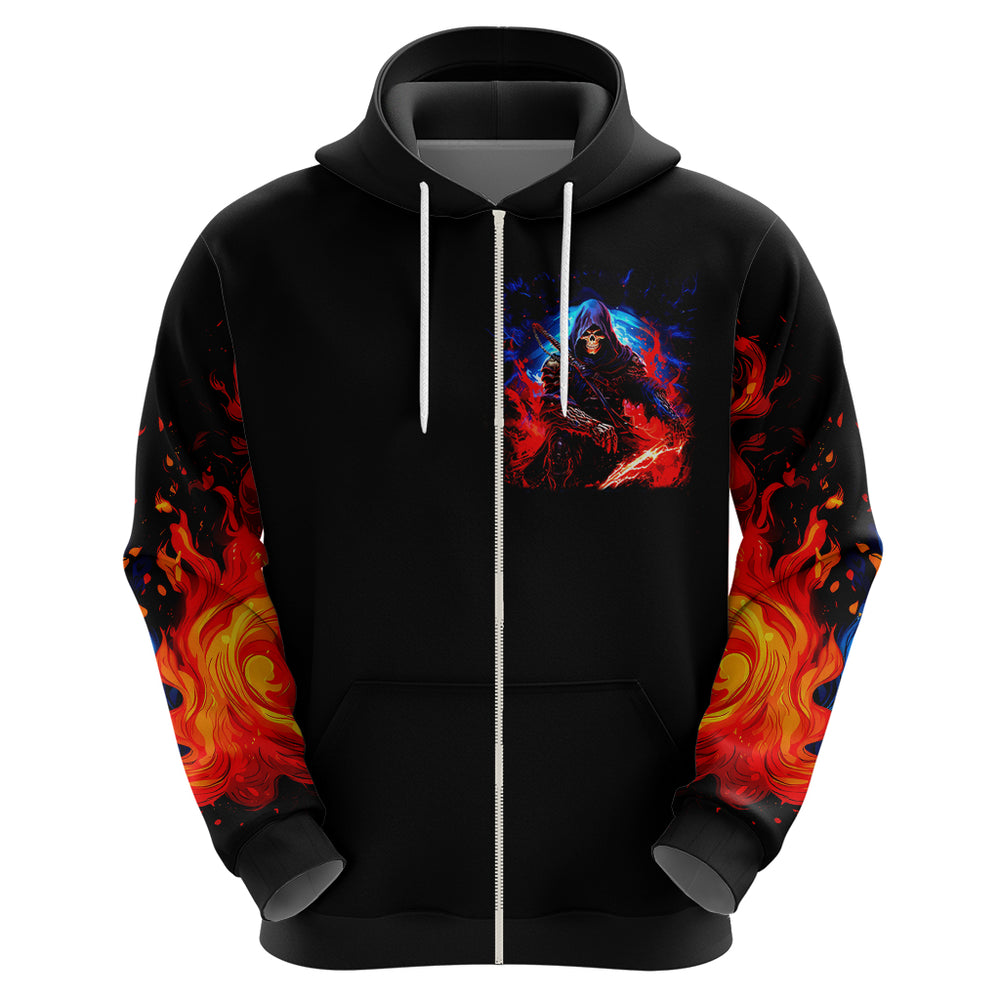 Death Skull Hoodie Of Course I'm Going To Hell DT01 Death Skull Hoodie Of Course I'm Going To Hell DT01