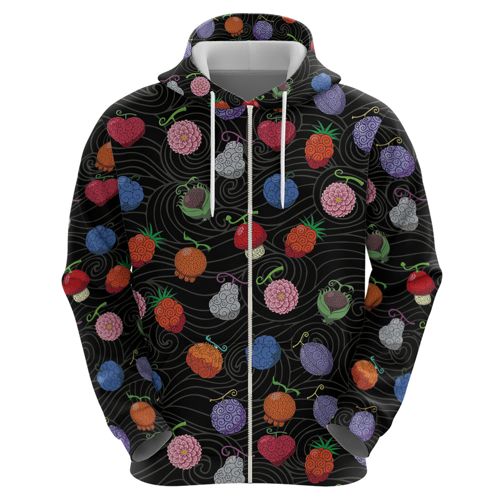 Devil Fruits Hoodie One Piece Devil Fruits Hoodie One Piece
