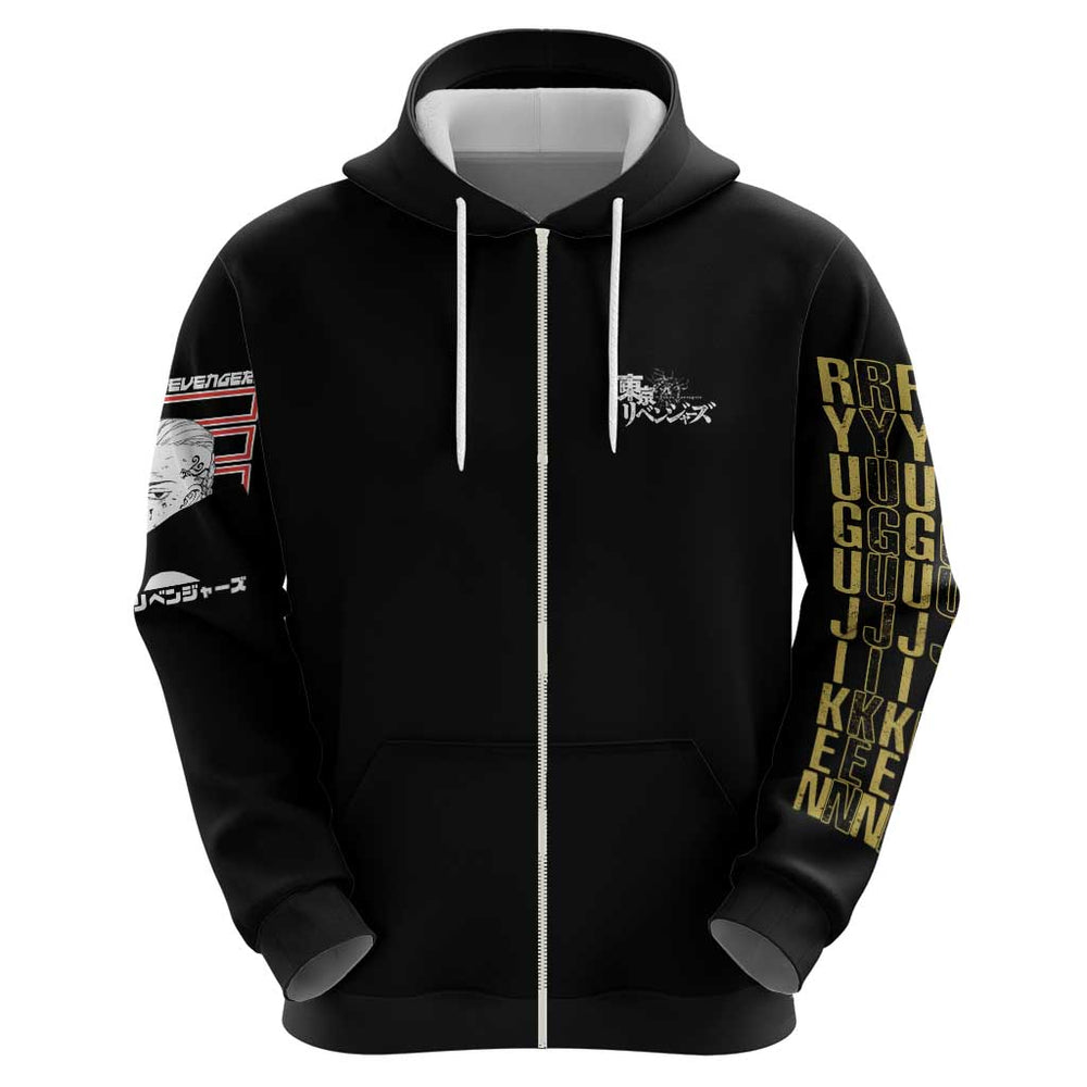 Draken Ryuguji Ken Tokyo Revengers Hoodie Anime Style Draken Ryuguji Ken Tokyo Revengers Hoodie Anime Style