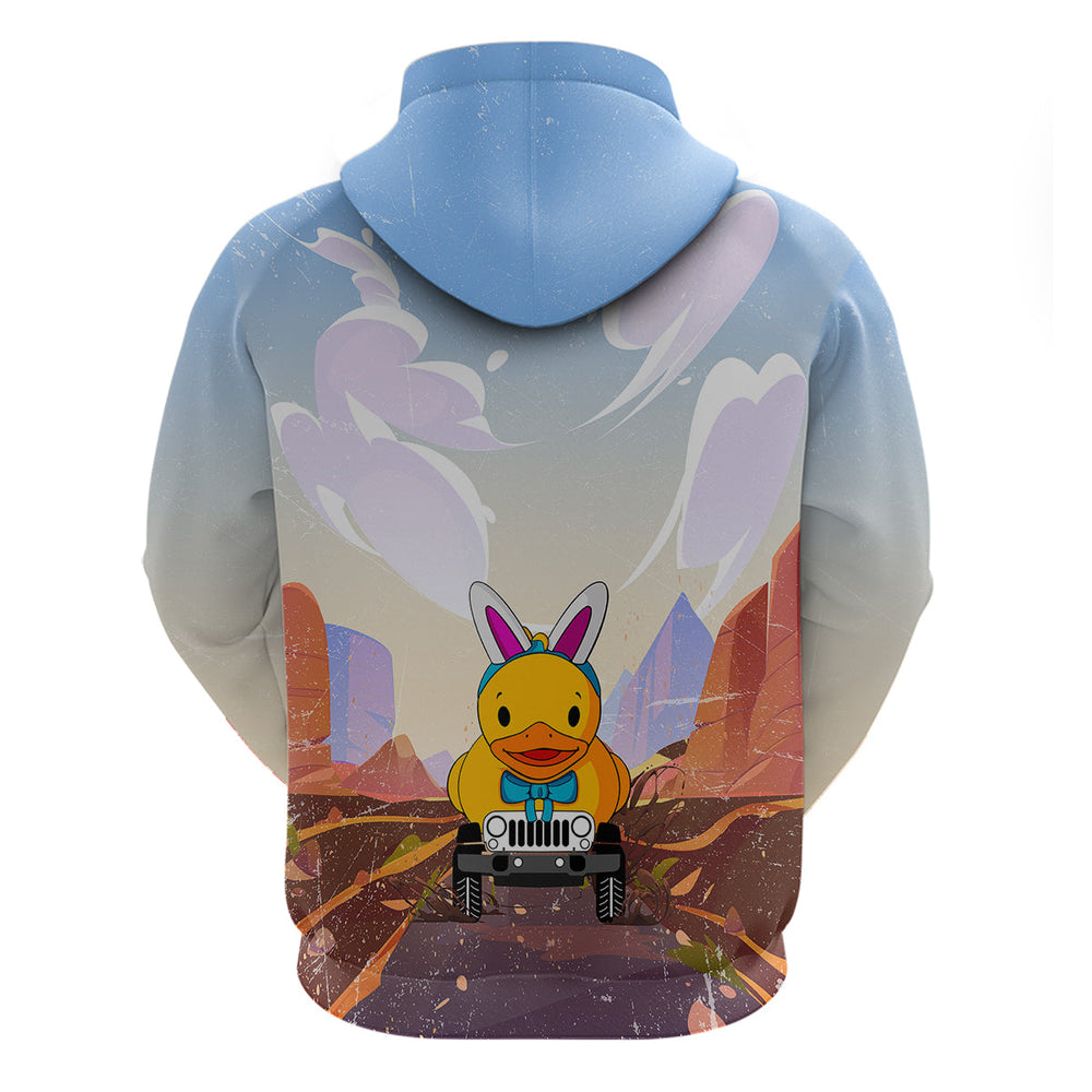Duck Duck Jeep Easter Stay Safe And Duck Hoodie Duck Duck Jeep Easter Stay Safe And Duck Hoodie