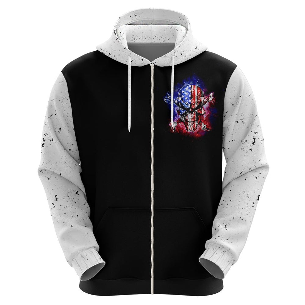 American Skull Hoodie American Live It Love It Or Get The Hell Out DT01 American Skull Hoodie American Live It Love It Or Get The Hell Out DT01