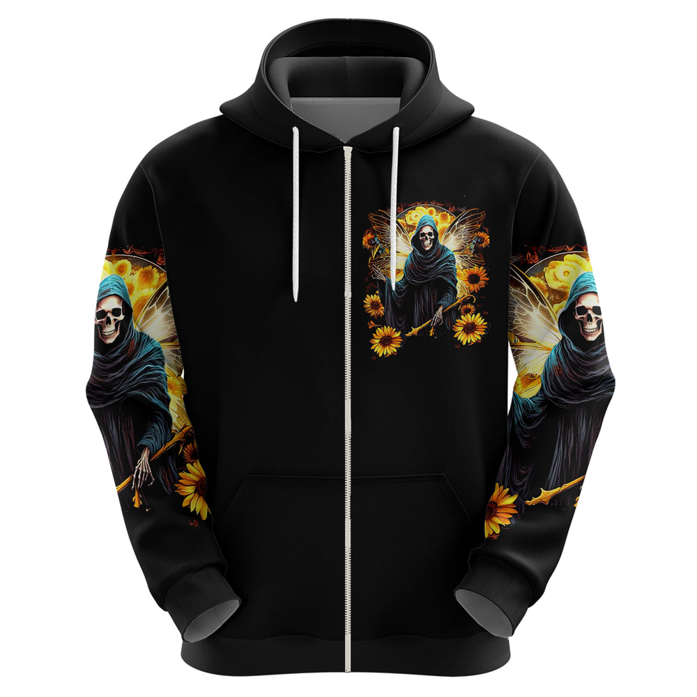 Fairy Death Skull Hoodie Mess With Me I'll Let Karma Do It's Job DT01 Fairy Death Skull Hoodie Mess With Me I'll Let Karma Do It's Job DT01