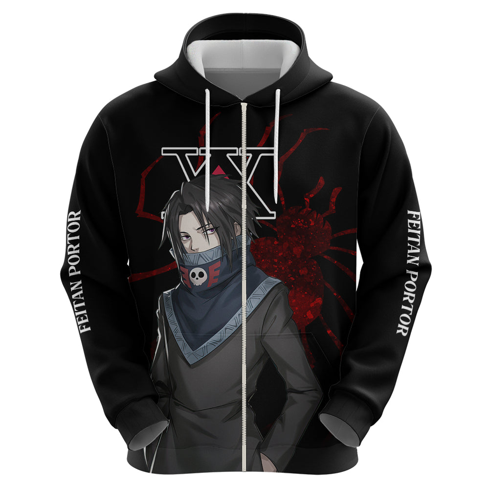Feitan Phantom Troupe Hunter X Hunter Hoodie Anime Style Feitan Phantom Troupe Hunter X Hunter Hoodie Anime Style