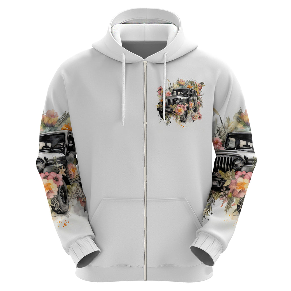 Flower Jeep Hoodie I Work Hard So My Jeep Can Have A Better Life DT01 Flower Jeep Hoodie I Work Hard So My Jeep Can Have A Better Life DT01