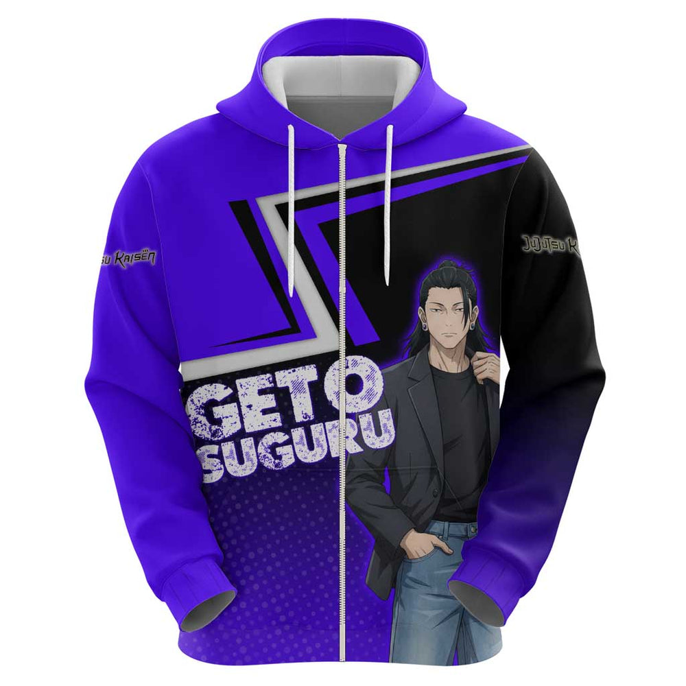 Geto Suguru Hoodie Jujutsu Kaisen Casual Suit Look Geto Suguru Hoodie Jujutsu Kaisen Casual Suit Look