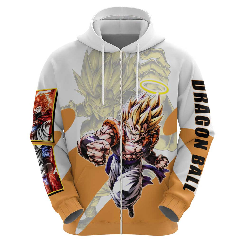 Gogeta Fusion Warrior Hoodie Energetic Anime Combat Style Gogeta Fusion Warrior Hoodie Energetic Anime Combat Style