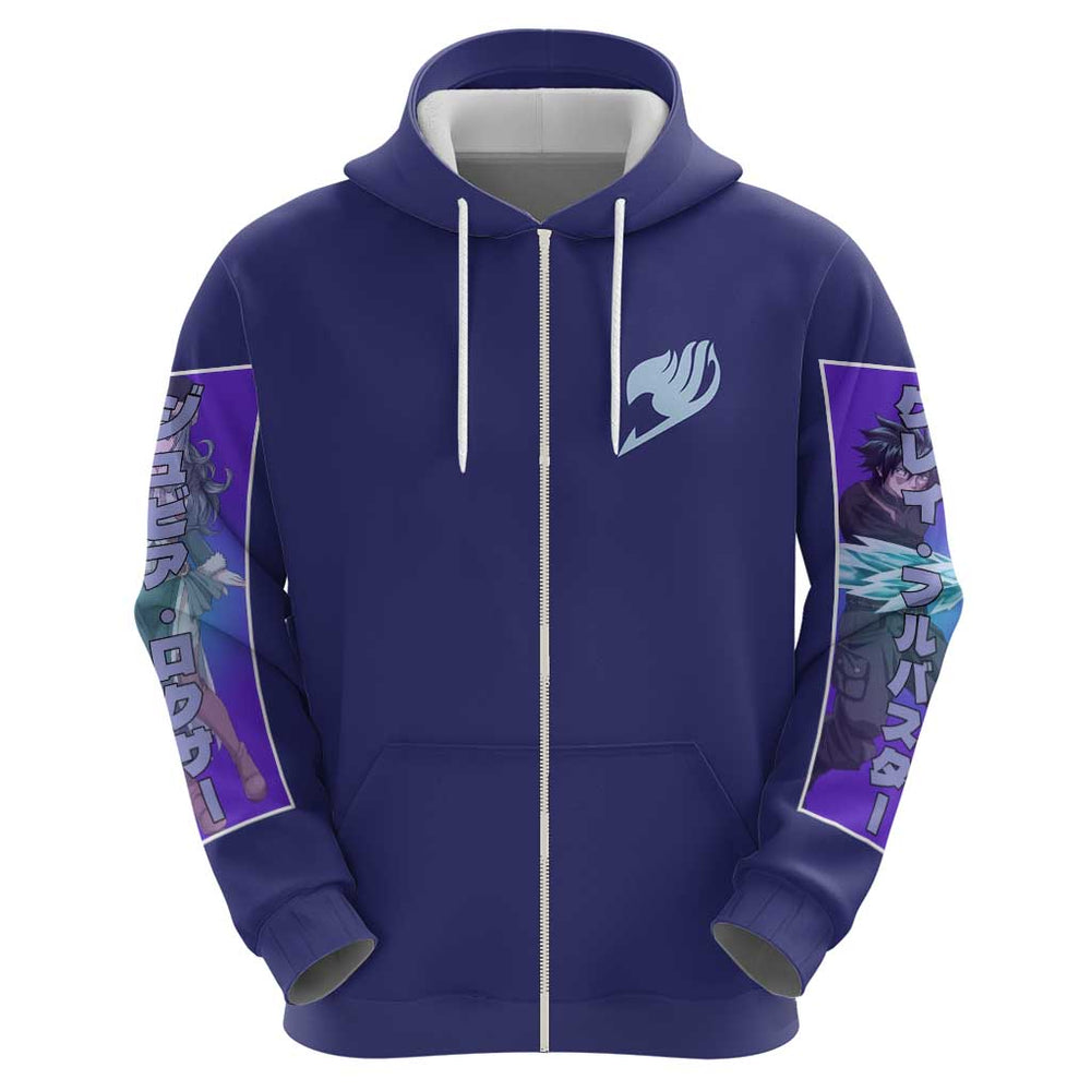 Gruvia Fairy Tail Hoodie Anime Style Gruvia Fairy Tail Hoodie Anime Style