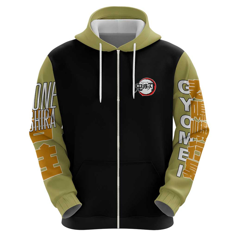 Gyomei Himejima V2 Demon Slayer S Hoodie Japan Anime Style Gyomei Himejima V2 Demon Slayer S Hoodie Japan Anime Style